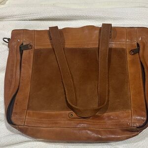 Bed Stu brown Leather Tote Bag